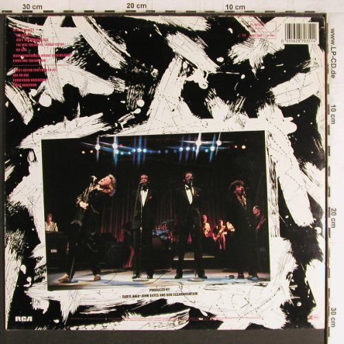 Hall,Daryl & John Oates: Live At The Apollo, RCA(PL87035), D, 1986 - LP - Y4102 - 7,50 Euro
