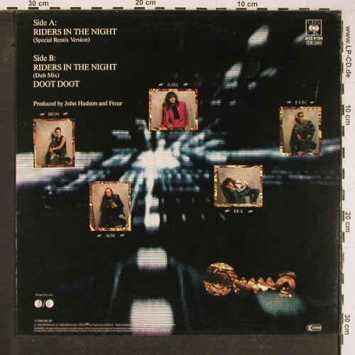Freur: Riders In The Night*2+1, CBS(A12.4184), NL, 1984 - 12inch - Y4129 - 3,00 Euro