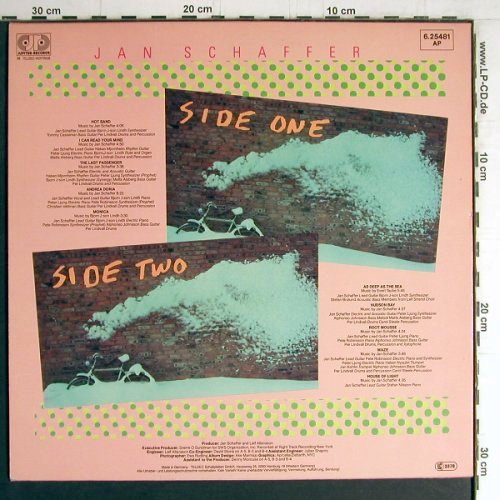 Schaffer,Jan: Blue Bridges & Red Waves, Jupiter (6.25481AP), D Typ: LP Best.-Nr.: Y4267 Preis: 6,00 Euro