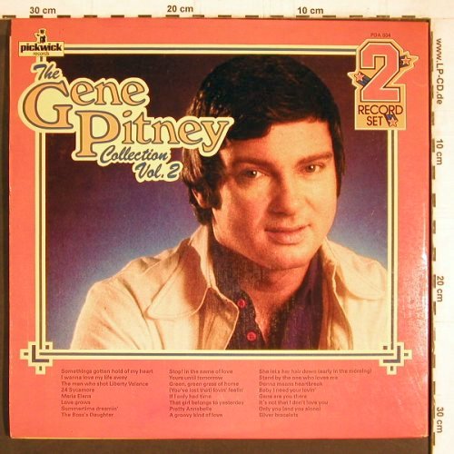 Pitney,Gene: The G.P.Collection Vol.2, Foc, Pickwick (PDA 034), UK Typ: 2LP Best.-Nr.: Y4404 Preis: 7,50 Euro