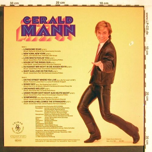 Mann,Gerald: Same, Esperanza(LP 861), D, 1986 - LP - Y4410 - 7,50 Euro