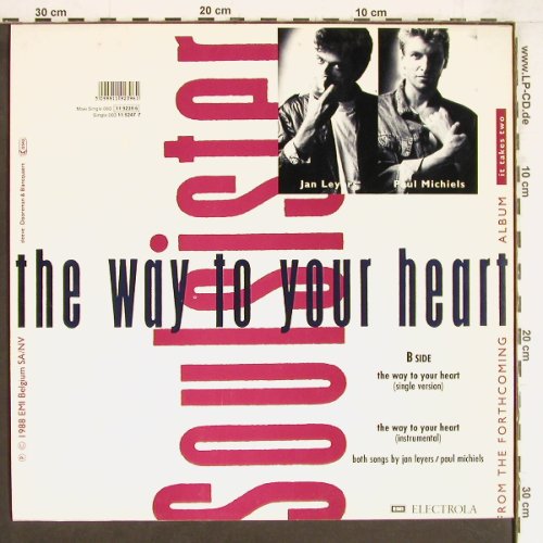 Soulsister: The Way To Your Heart*3, EMI(11 9239 6), EEC, 1988 - 12inch - Y4444 - 3,00 Euro
