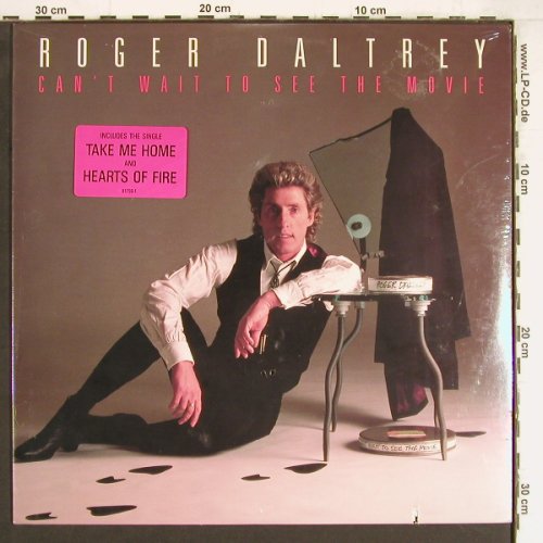 Daltrey,Roger: Can't Wait To See The Movie, sealed, Atlantic(7 81759-1), US, co, 1987 - LP - Y4474 - 7,50 Euro