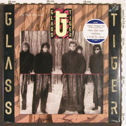 Glass Tiger: The Thin Red Line, FS-New  sealed!, Manhattan(ST 53032), US, co, 1986 - LP - Y4481 - 6,00 Euro