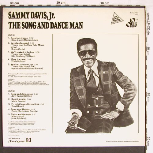 Davis Jr.,Sammy: The Song and Dance Man, 20th Century Fox(6370 245), D, 1976 - LP - Y4533 - 6,00 Euro