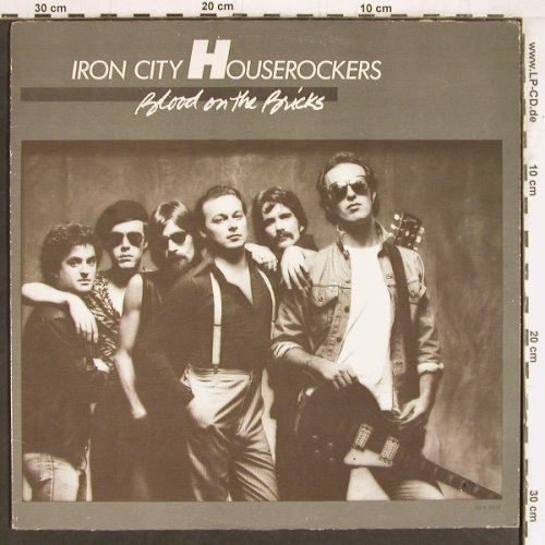 Iron City Houserockers: Blood On The Bricks, m-/vg+, MCA(MCA-5252), US, 1981 - LP - Y4557 - 6,00 Euro