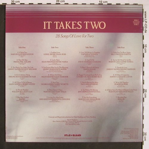 V.A.It Takes Two: Marvin Gaye D.Ross... Dollar, Foc, Starblend(STD 7), UK, 28Tr., 1983 - 2LP - Y457 - 6,00 Euro
