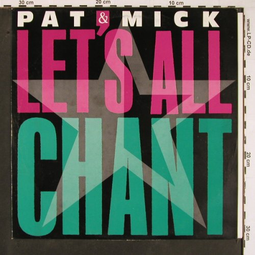 Pat & Mick: Let's All Chant / On the Night, PWL(6.20896 AE), D, m-/vg+, 1988 - 12inch - Y473 - 3,00 Euro