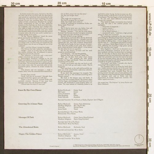 Hitchcock,Robyn: Eaten by her Own Dinner,5Tr. m-/vg+, Midnight Music(DONG 2), UK, 1986 - 12inch - Y4944 - 4,00 Euro