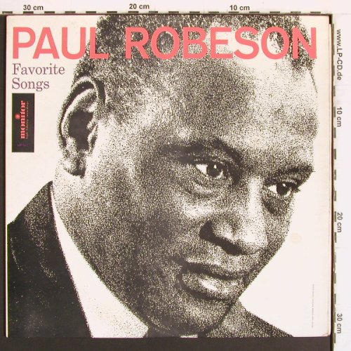Robeson,Paul: Favorite Songs, Alan Booth,piano, Monitor (MP 580), US Typ: LP Best.-Nr.: Y4962 Preis: 7,50 Euro