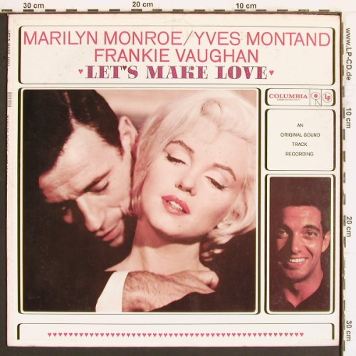 Monroe,Marilyn/Y.Montand/Fr.Vaughan: Let's Make Love,Soundtrack rec., Columbia, Mono (CL 1527), US, 1960 Typ: LP Best.-Nr.: Y4983 Preis: 17,50 Euro