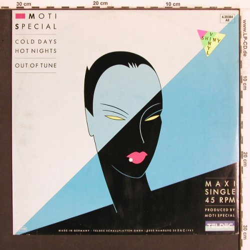 Moti Special: Cold Days Hot Nights+1,YellowGreen, Teldec (6.20384 AE), D, 1985 Typ: 12" Best.-Nr.: Y4997 Preis: 4,00 Euro