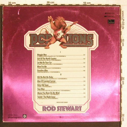 Stewart,Rod: Maggie May-Pop Lions, m-/vg+, Fontana (6430 153), D Typ: LP Best.-Nr.: Y5068 Preis: 5,00 Euro