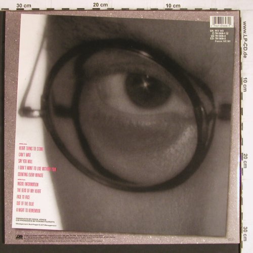 Foreigner: Inside Information, Foc, Atlantic(781 808-1), D, 1987 - LP - Y5106 - 6,00 Euro