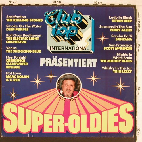 V.A.Club Top International: Super Oldies-Rolling St..Thin Lizzy, Club Top (30 864 3), D, 1980 Typ: LP Best.-Nr.: Y5223 Preis: 6,00 Euro