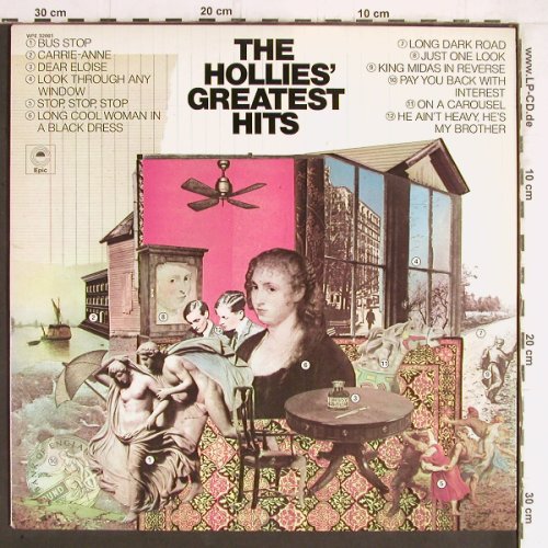 Hollies: Greatest Hits, Epic(WPE 32061), US, 1973 - LP - Y5304 - 6,00 Euro