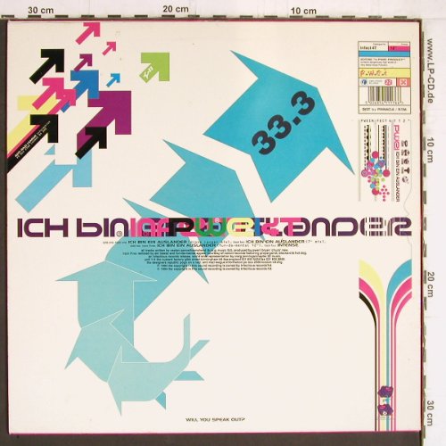 Pop Will Eat Itself: Ich bin ein Ausländer*3+1, Infectious (4T), UK, 1994 Typ: 12" Best.-Nr.: Y5312 Preis: 4,00 Euro