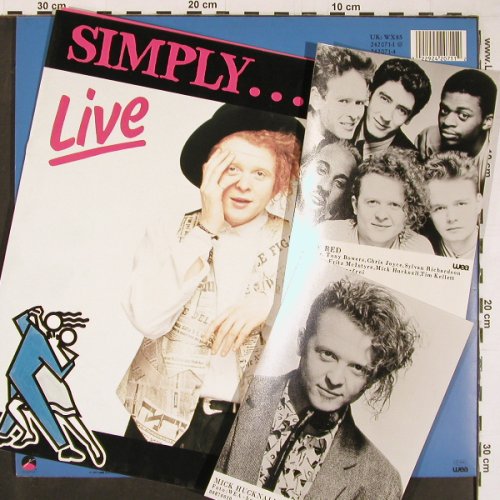 Simply Red: Men And Women, Facts, Foto, Bookl., WEA (242071-1 WX85), D, 1987 Typ: LP Best.-Nr.: Y531 Preis: 9,00 Euro