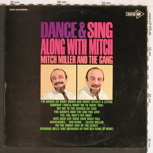 Miller,Mitch and the Gang: Dance & Sing Along With, Coral(COPS 1018), D,  - LP - Y5399 - 6,00 Euro