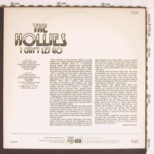 Hollies: I can't let go (1965/66), MFP(MFP 50094), UK, Ri,  - LP - Y5495 - 6,00 Euro