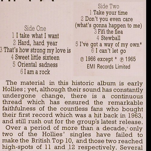 Hollies: I can't let go (1965/66), MFP(MFP 50094), UK, Ri,  - LP - Y5495 - 6,00 Euro