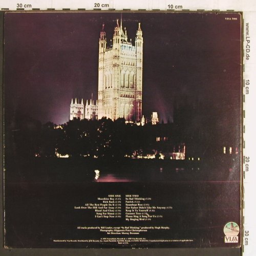 Rafferty,Gerry: Same (1974), Visa Records (VISA 7006), US, co, Ri, 1978 Typ: LP Best.-Nr.: Y5539 Preis: 6,00 Euro