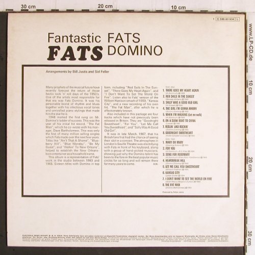 Domino,Fats: Fantastic Fats, EMI Columbia(C 048-90 934), D,  - LP - Y5570 - 7,50 Euro