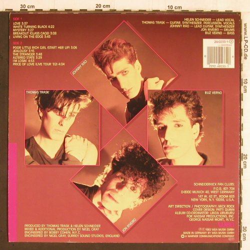 Schneider,Helen w.t.Kick: Breakout, WEA (24-0233-1), D, 1983 Typ: LP Best.-Nr.: Y5626 Preis: 5,00 Euro