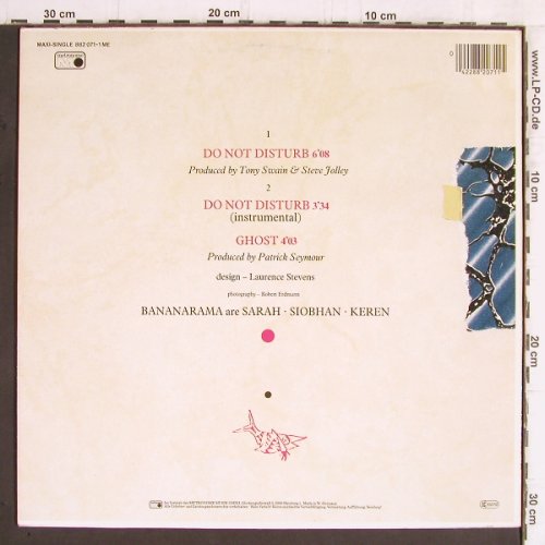 Bananarama: Do Not Disturb*2 / Ghost, Metronome(882 071-1 ME), D, 1985 - 12inch - Y5640 - 3,00 Euro