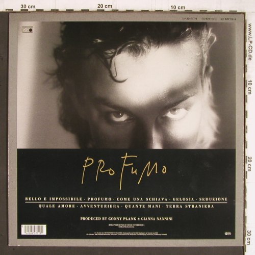 Nannini,Gianna: Profumo, Polydor (829 711-1), D, 1986 Typ: LP Best.-Nr.: Y5742 Preis: 6,00 Euro