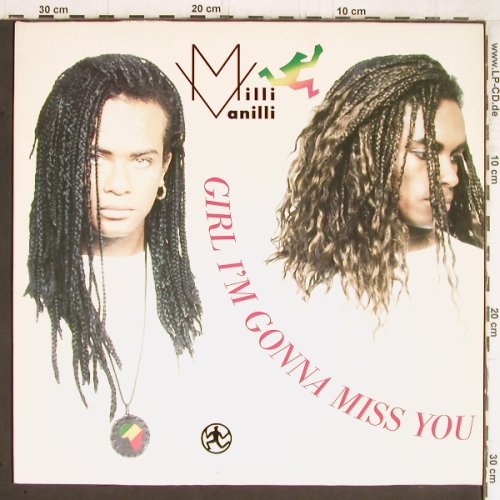 Milli Vanilli: Girl I'm Gonna Miss You*2+2, Hansa(612 647), D, 1989 - 12inch - Y5771 - 3,00 Euro