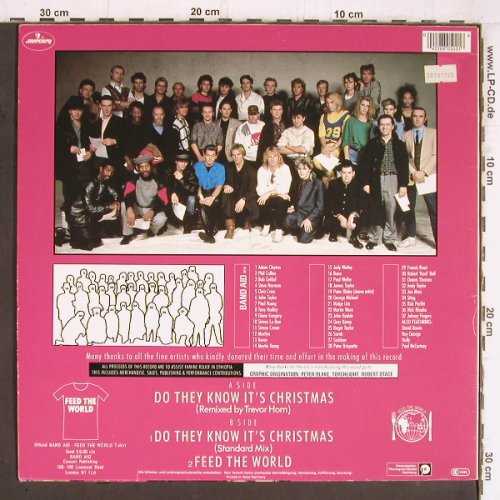 Band Aid: Do They Know Its Christmas*2+1, Mercury(880 502-1), D, 1984 - 12inch - Y5772 - 3,00 Euro