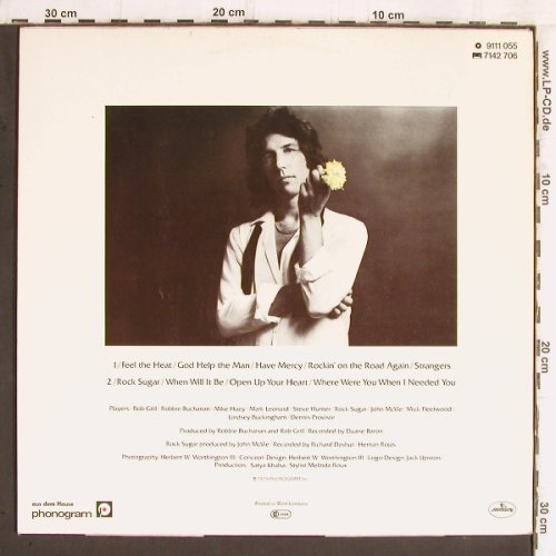 Grill,Rob: Uprooted  (ex Grassroots), Mercury(9111 055), D, 1979 - LP - Y5779 - 6,50 Euro