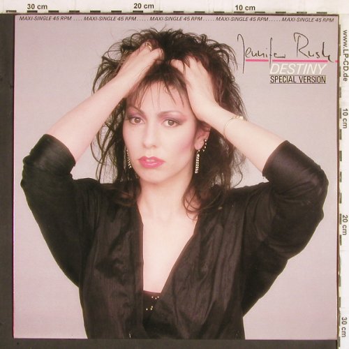 Rush,Jennifer: Destiny(special vers.7:15 / 7")+1, CBS (A 12.6574), NL, 1985 Typ: 12" Best.-Nr.: Y5792 Preis: 3,00 Euro