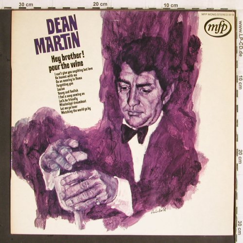 Martin,Dean: Hey brother ! Pour the wine, MFP(MFP 5119), NL, Ri,  - LP - Y5795 - 6,00 Euro