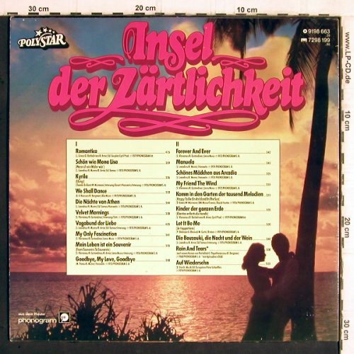 Roussos,Demis: Insel der Zärtlichkeit, Polystar (9198 663), D Typ: LP Best.-Nr.: Y5891 Preis: 5,00 Euro