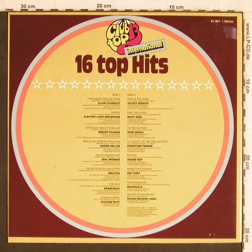 V.A.Club Top 13: 1982 - März/April, club top (91 801 1), D, 1982 Typ: LP Best.-Nr.: Y5921 Preis: 4,00 Euro