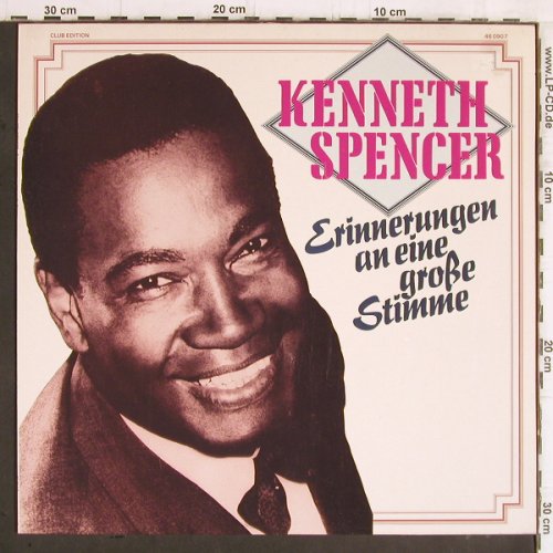 Spencer,Kenneth: Erinnerungen an eine große Stimme, EMI (46 090 7), D,Club Ed. Typ: LP Best.-Nr.: Y5928 Preis: 6,00 Euro