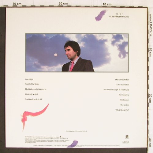De Burgh,Chris: Into The Light, Club-Sonderauflage, AM(32 413-7), D, 1986 - LP - Y5957 - 5,00 Euro