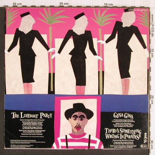 Kid Creole & Coconuts: The Lifeboat Party+2, Island(601 066-213), D, 1983 - 12inch - Y5965 - 3,00 Euro