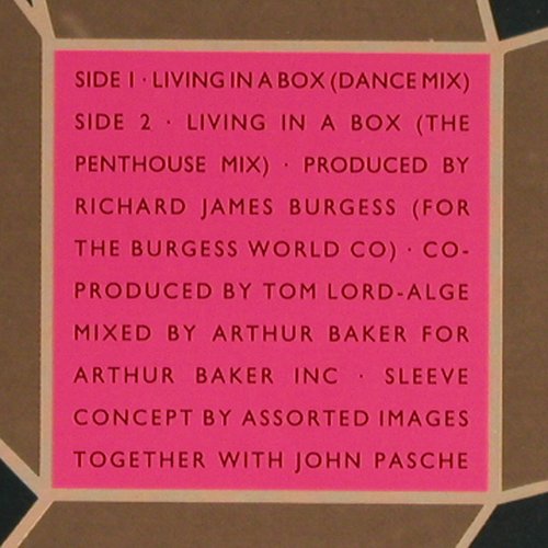 Living In A Box: Living In A Box*2, Chrysalis (609 085), D, 1987 Typ: 12" Best.-Nr.: Y5990 Preis: 4,00 Euro