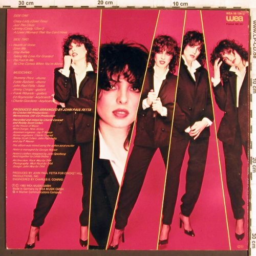 Schneider,Helen: Crazy Lady, WEA (58 126), D, 1980 Typ: LP Best.-Nr.: Y6001 Preis: 5,00 Euro