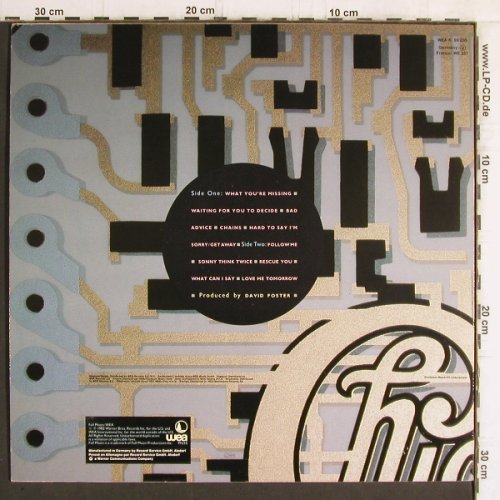 Chicago: 16, WEA(K 99 235), D, 1982 - LP - Y6038 - 5,00 Euro
