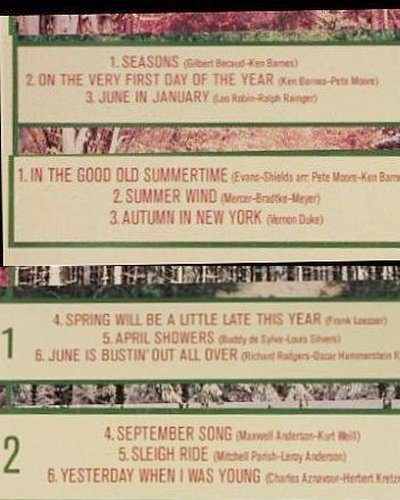 Crosby,Bing: Seasons, Foc, Polydor(PD-1-6128), US, CO, 1977 - LP - Y6157 - 6,00 Euro