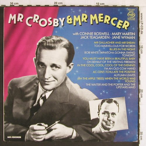 Crosby,Bing & Mr Mercer: Same,with Connie Boswell..u.a., MFP(MFP 50554), UK, Ri,  - LP - Y6158 - 7,50 Euro