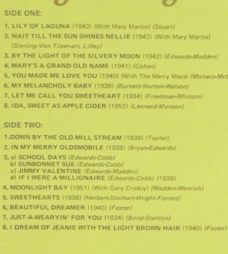 Crosby,Bing: 4-Bing's Evergreens, Very Best of, World Records Ltd.(SM 294), UK, Mono,  - LP - Y6167 - 7,50 Euro