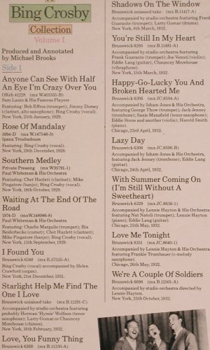 Crosby,Bing: Collection Vol.1 - 1928 to 1932, CBS/Embassy(31 618), UK, 1978 - LP - Y6169 - 6,00 Euro