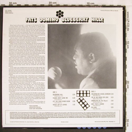 Domino,Fats: Blueberry Hill, Pickwick(SPC-3111), US,  - LP - Y6194 - 5,00 Euro