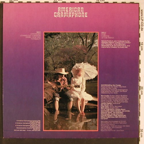 Cooley,Ron: Daydreams, American Gramaphone(AG 368), US, 1980 - LP - Y620 - 6,00 Euro