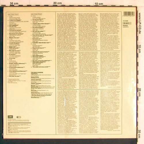 King's Singers: Favourites, FS-New, EMI(29 0074 1), D, 1982 - LP - Y6213 - 9,00 Euro